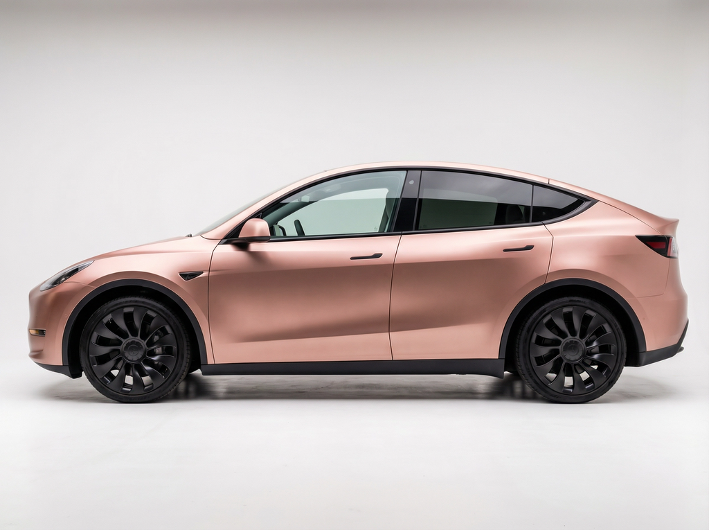 Tesla Satin Rose Gold
